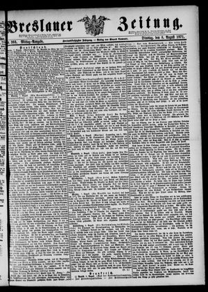 Breslauer Zeitung vom 08.08.1871