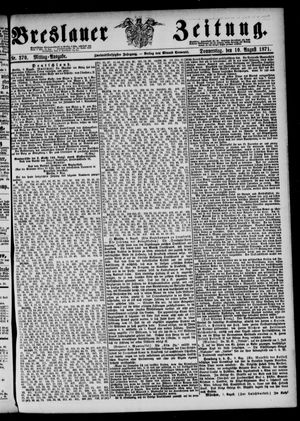 Breslauer Zeitung vom 10.08.1871