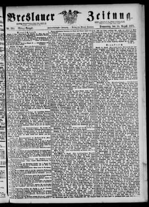 Breslauer Zeitung vom 24.08.1871