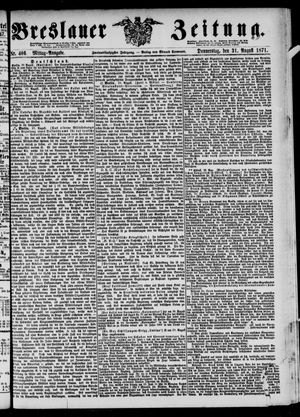Breslauer Zeitung vom 31.08.1871