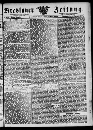 Breslauer Zeitung vom 02.09.1871
