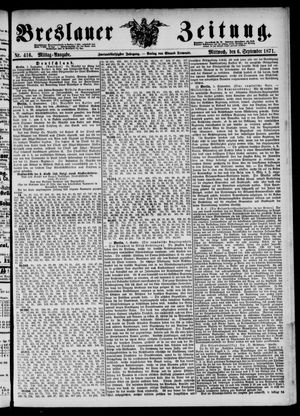 Breslauer Zeitung on Sep 6, 1871