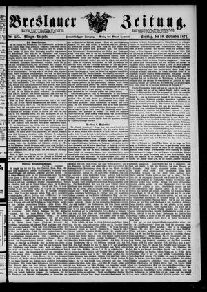 Breslauer Zeitung vom 10.09.1871