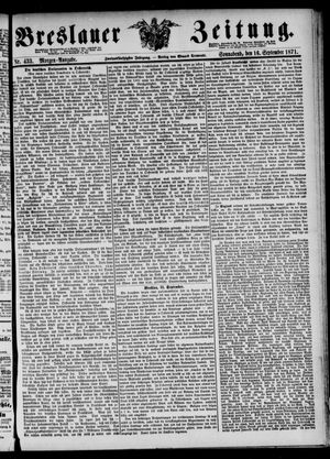 Breslauer Zeitung vom 16.09.1871