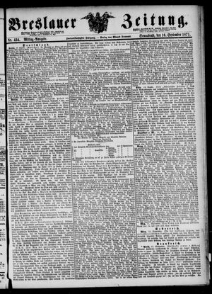 Breslauer Zeitung vom 16.09.1871