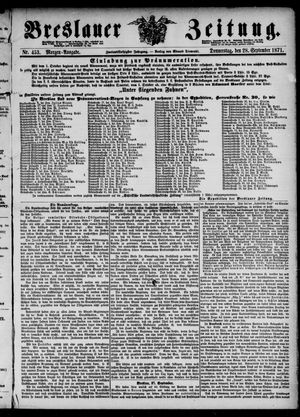 Breslauer Zeitung vom 28.09.1871