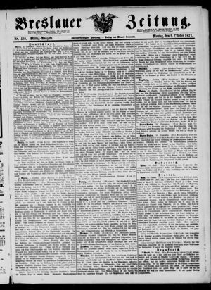 Breslauer Zeitung vom 02.10.1871