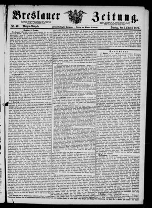 Breslauer Zeitung vom 03.10.1871
