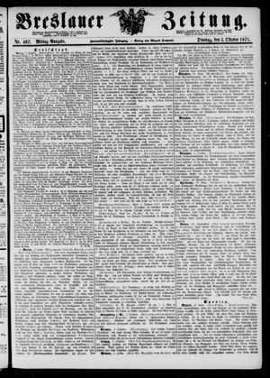 Breslauer Zeitung vom 03.10.1871