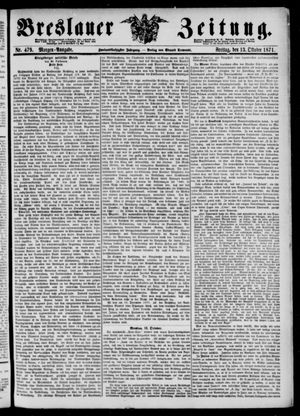 Breslauer Zeitung vom 13.10.1871