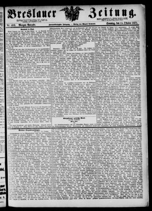 Breslauer Zeitung vom 15.10.1871