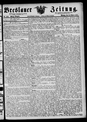 Breslauer Zeitung vom 16.10.1871