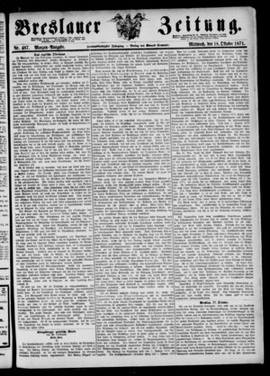 Breslauer Zeitung vom 18.10.1871