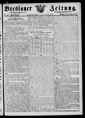 Breslauer Zeitung vom 18.10.1871