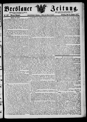 Breslauer Zeitung vom 24.10.1871