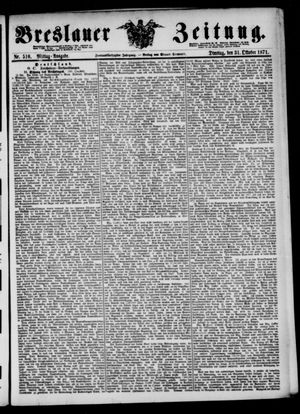Breslauer Zeitung vom 31.10.1871