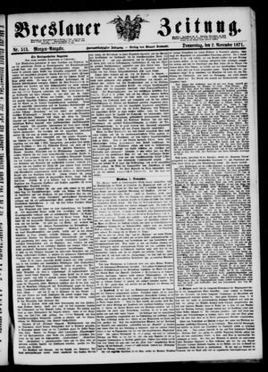 Breslauer Zeitung vom 02.11.1871