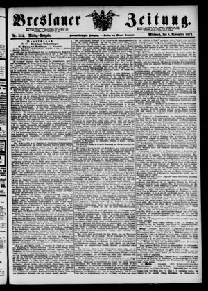 Breslauer Zeitung vom 08.11.1871