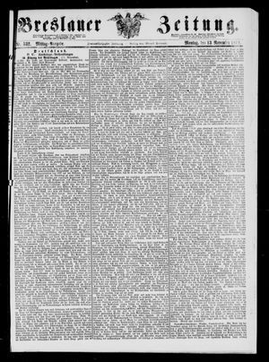 Breslauer Zeitung vom 13.11.1871