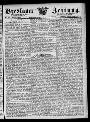 Breslauer Zeitung vom 30.11.1871