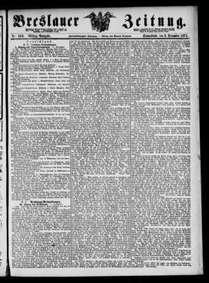 Breslauer Zeitung vom 02.12.1871