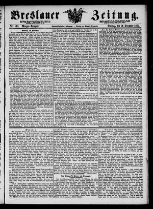 Breslauer Zeitung vom 19.12.1871