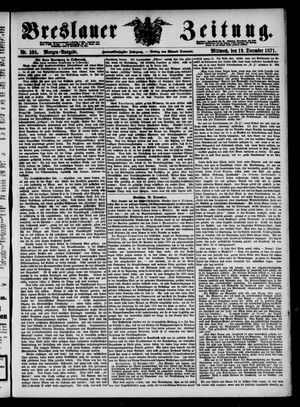 Breslauer Zeitung vom 20.12.1871