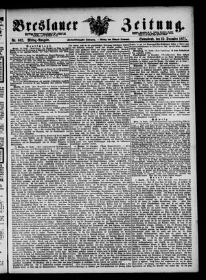 Breslauer Zeitung vom 23.12.1871