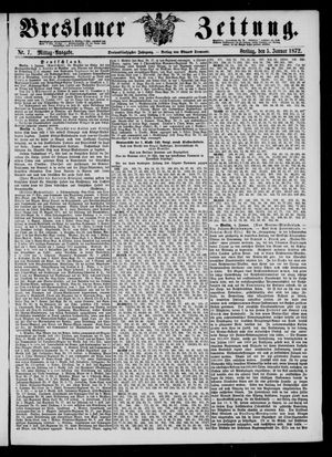 Breslauer Zeitung vom 05.01.1872