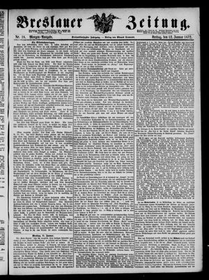 Breslauer Zeitung vom 12.01.1872