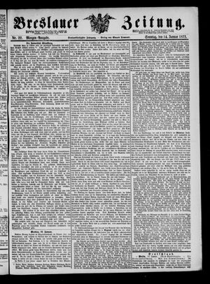Breslauer Zeitung on Jan 14, 1872