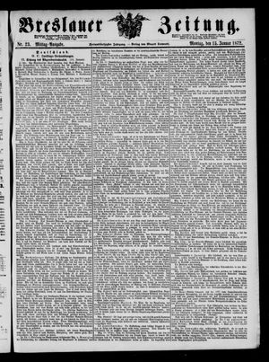 Breslauer Zeitung vom 15.01.1872
