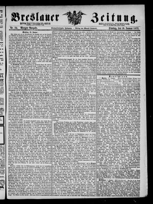Breslauer Zeitung on Jan 16, 1872