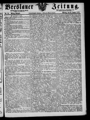 Breslauer Zeitung vom 22.01.1872