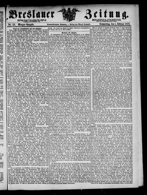 Breslauer Zeitung on Feb 1, 1872