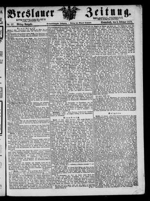 Breslauer Zeitung vom 03.02.1872
