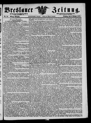 Breslauer Zeitung vom 06.02.1872