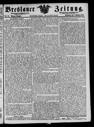 Breslauer Zeitung vom 07.02.1872