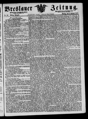 Breslauer Zeitung vom 09.02.1872