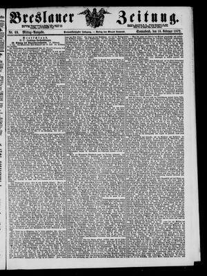 Breslauer Zeitung vom 10.02.1872