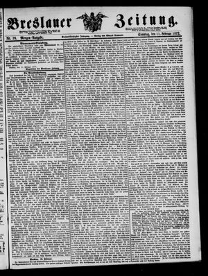 Breslauer Zeitung vom 11.02.1872