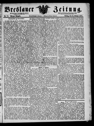 Breslauer Zeitung vom 16.02.1872