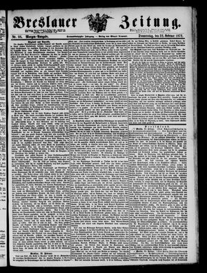 Breslauer Zeitung on Feb 22, 1872