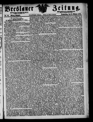 Breslauer Zeitung vom 22.02.1872