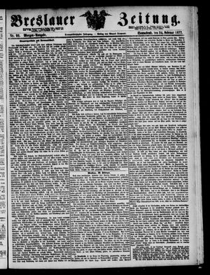 Breslauer Zeitung on Feb 24, 1872