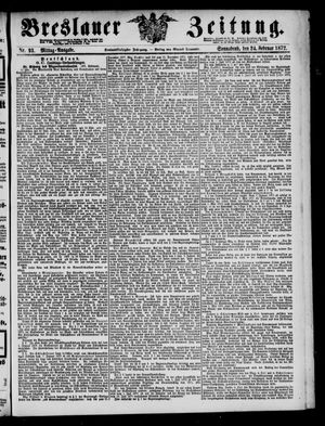 Breslauer Zeitung on Feb 24, 1872