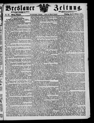 Breslauer Zeitung vom 27.02.1872
