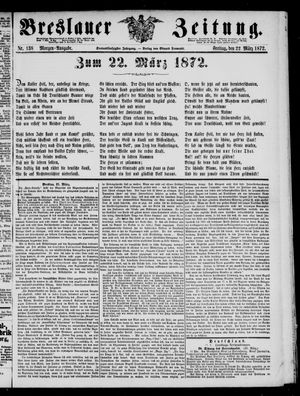 Breslauer Zeitung on Mar 22, 1872