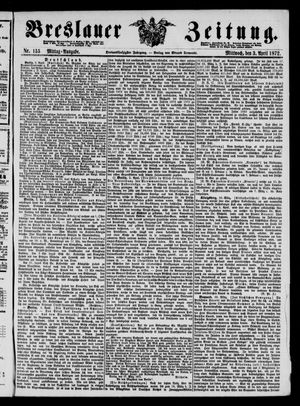 Breslauer Zeitung on Apr 3, 1872