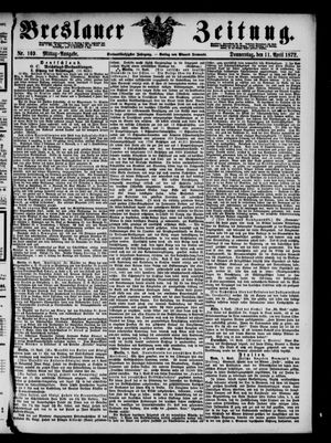 Breslauer Zeitung on Apr 11, 1872